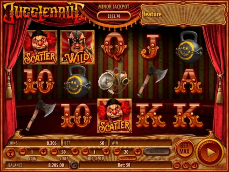 Jugglenaut video slot Habanero