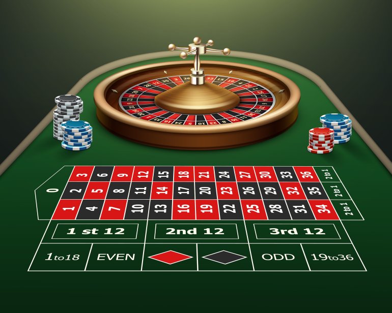 roulette table