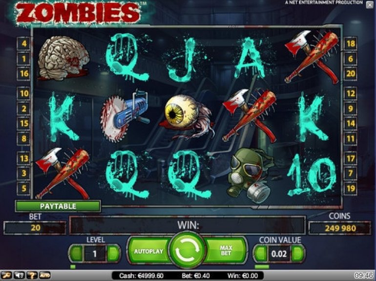 slot Zombies Net Entertainment