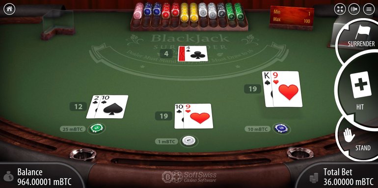 To do or do not do surrender in blackjack