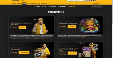 Betfair casino: Promos