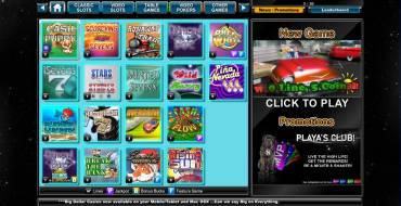 Big Dollar casino: Games