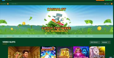 Cashalot Casino: Design