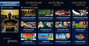 Europa casino: Games