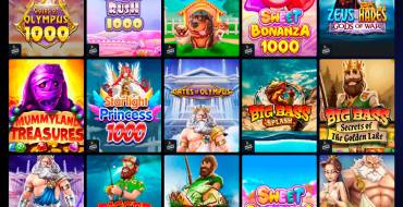 Gizbo Casino: Games