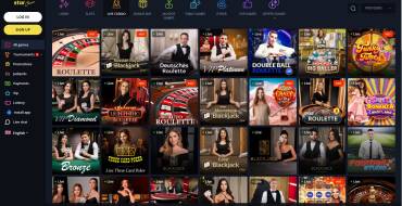 Golden Star Casino: Live Casino