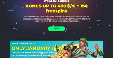 Joo casino: Bonuses