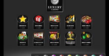 Luxury Casino: Games