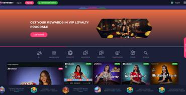 Ramenbet Casino: Live Casino