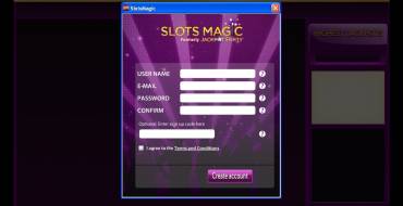 Slots Magic casino: Registration