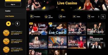 Zet casino: Live casino