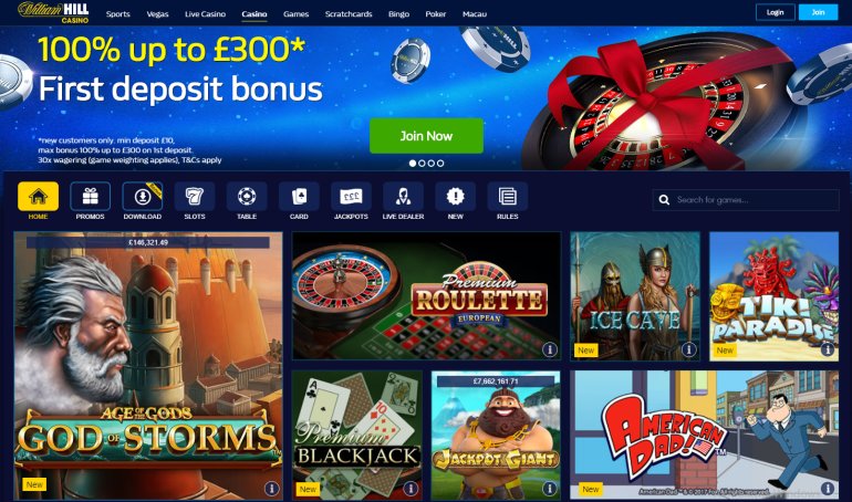 william hill casino