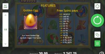 15 Golden Eggs: 