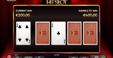 2020 Hit Slot: Gamble Feature