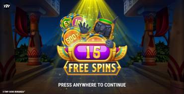 3 Tiny Gods Bonanza: Free spins