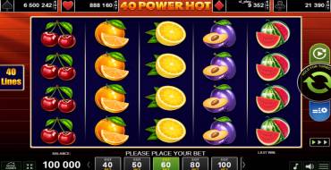 40 Power Hot: Slot machine