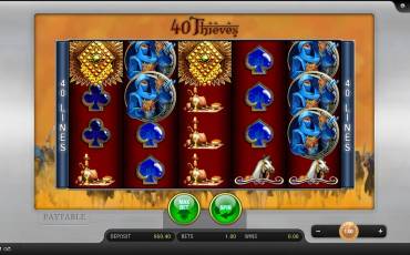 40 Thieves slot online