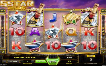 5 Star Luxury slot online