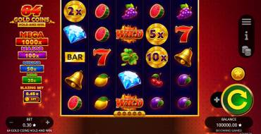 64 Gold Coins Hold and Win: Slot machine