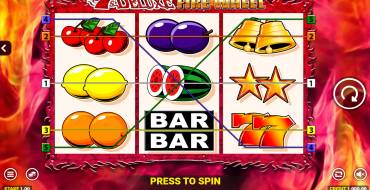 7s Deluxe Fire Wheel Jackpot King: Slot machine