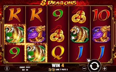 8 Dragons slot online