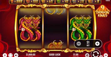 9 Dragon Kings: Slot machine