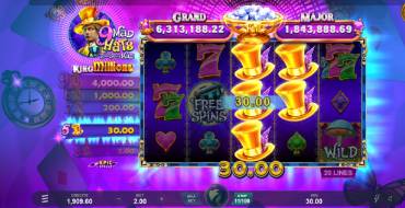 9 Mad Hats King Millions: Winnings