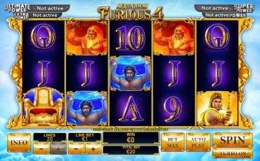 Age of the Gods: Furious 4 slot online