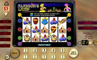 Aladdin’s Lamp slot online