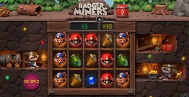 Badger Miners: Slot machine