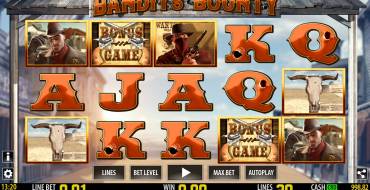 Bandit’s Bounty: Pictures