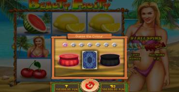 Beauty Fruity: Risk game