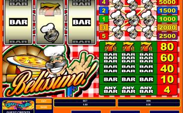 Belissimo slot online