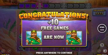 Big Catch Bass Fishing Megaways: Free spins and/or respins