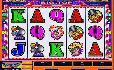 Big Top slot online