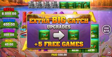 Bigger Catch: Bass Fishing: Freespins and/or respins