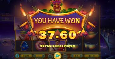 Bikini Island Deluxe: Accrual of winnings