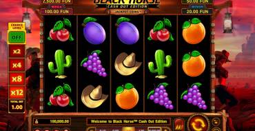 Black Horse Cash Out Edition: Slot machine