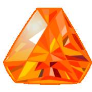 Black Ice: Orange diamond