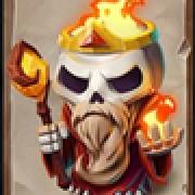 Bone Raiders: A fiery skeleton