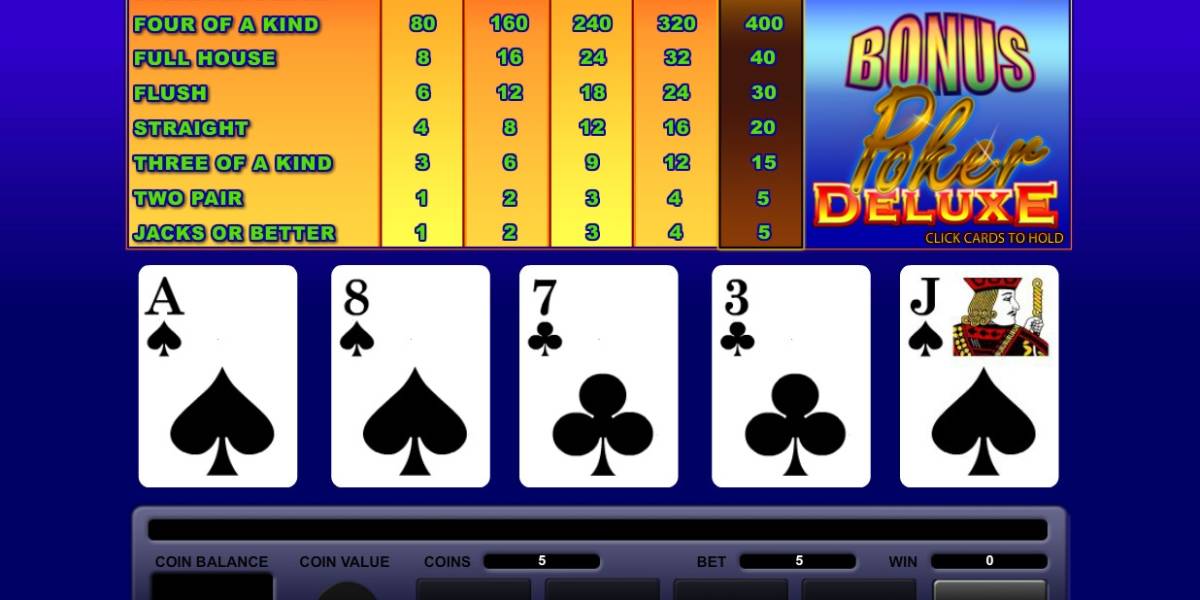 Bonus Poker Deluxe online