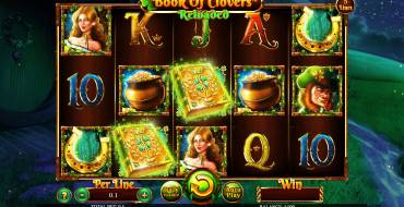 Book Of Clovers Reloaded: Slot machine