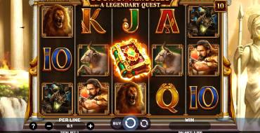 Book Of Hercules – A Legendary Quest: Slot machine