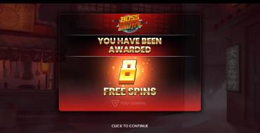 Boss Bear: Free spins