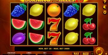 Burning Bells 20: Slot machine