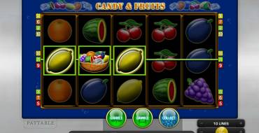 Candy & Fruits: Wins