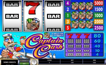 Captain Cash  slot online