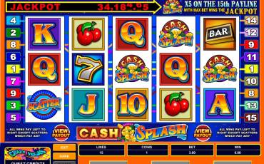 CashSplash 5 Reel slot online