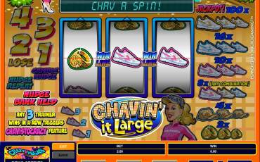 Chavin’ it large slot online