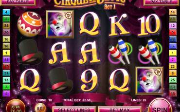 Cirque du Slots slot online